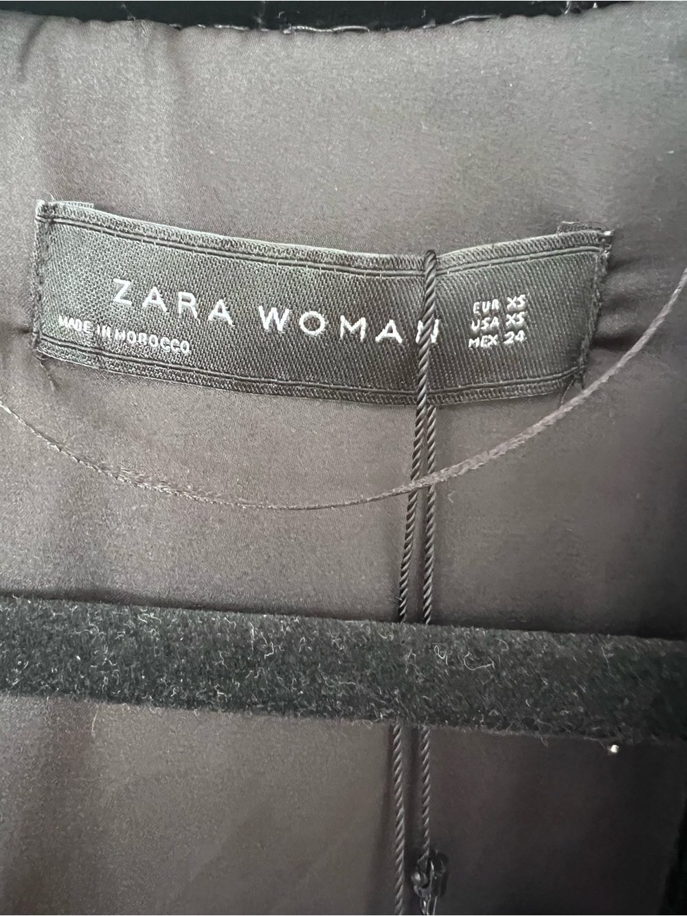 NWT Zara Contrasting Patchwork Kimono - Picture 3 of 12